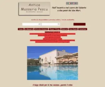 Anticamasseriapescu.com(Agriturismo) Screenshot