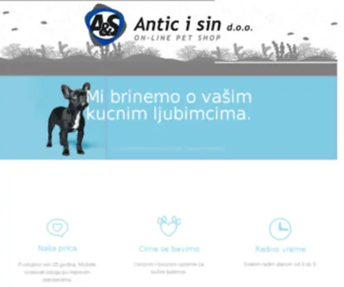 Anticandson.com(Antic i sin d.o.o) Screenshot