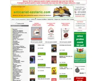 Anticariat-Ezoteric.com(50% REDUCERE) Screenshot