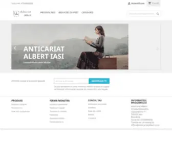 Anticariatalbert.com(Anticariat Albert) Screenshot