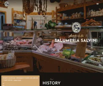 Anticasalumeriasalvini.com(Antica Salumeria Salvini) Screenshot