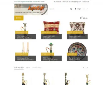 AnticGift.com(Turkish Online gift shopping) Screenshot