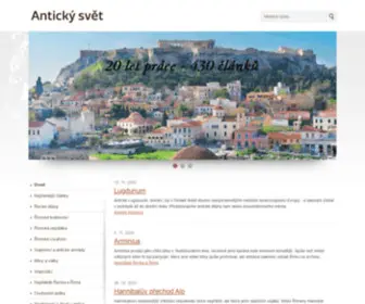 Antickysvet.cz(Antický) Screenshot