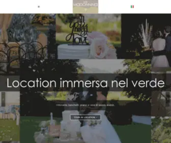 Anticoborgodellamadonnina.it(Ristorante, location matrimoni ed eventi) Screenshot