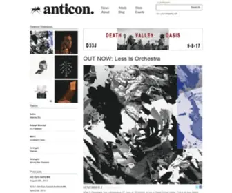 Anticon.com(Anticon) Screenshot