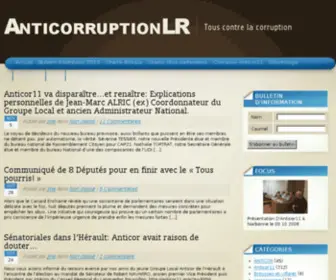 Anticor11.org(Anticor 11) Screenshot