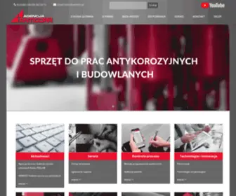 Anticorr.com.pl(Sprzęt do prac antykorozyjnych i budowlanych) Screenshot