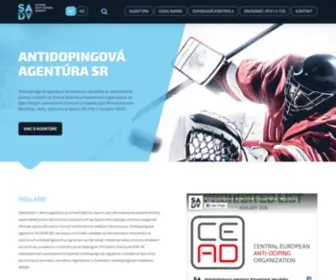 Antidoping.sk(antidoping) Screenshot
