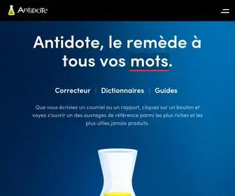 Antidote.info(Antidote ) Screenshot