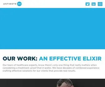 Antidote360.com(Antidote 360) Screenshot