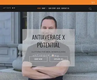 Antidoteone.com(AntidoteOne) Screenshot