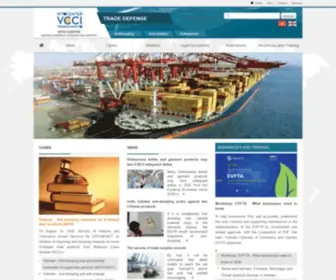 Antidumping.vn(VIETNAM CHAMBER OF COMMERCE AND INDUSTRY) Screenshot