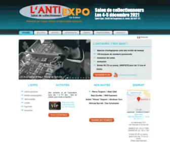 Antiexpo.com(Salon de collectionneurs) Screenshot