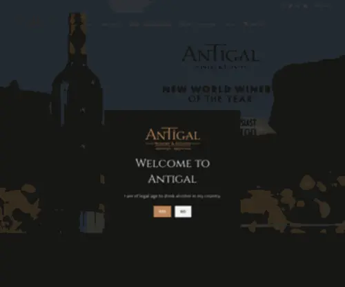 Antigal.com(Home) Screenshot