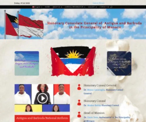 Antiguabarbuda.mc(H.E. Dr. Dario Item) Screenshot