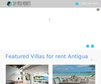 Antiguaholidayvillas.com(Antigua villa rentals) Screenshot