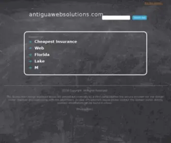 Antiguawebsolutions.com(Best Leading Digital Marketing Agency) Screenshot