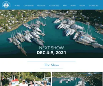 Antiguayachtshow.com(Antigua Charter Yacht Meeting) Screenshot