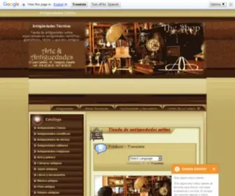 Antiguedadestecnicas.com(Antigüedades Técnicas) Screenshot