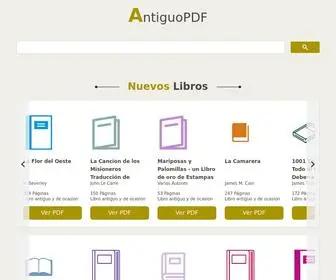 Antiguopdf.com(Antiguopdf) Screenshot