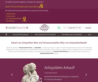 Antik-Experte.at(Antiquitäten Wien) Screenshot