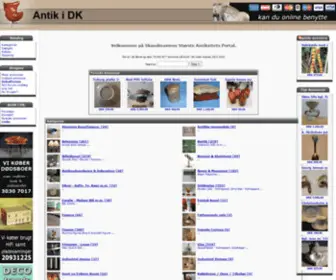 Antik-I.com(Skandinaviens) Screenshot