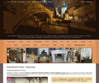 Antik-Shop.cz(Prodej starožitností v Praze) Screenshot