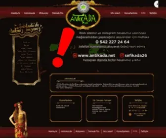 Antikada.net(Eskişehir'de Antikacı) Screenshot