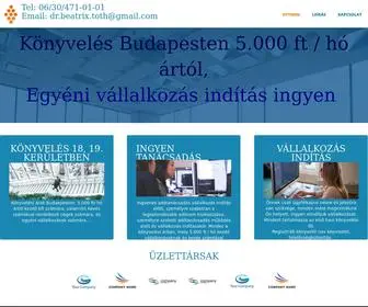 Antikapro.hu(Könyvelés ár Budapesten) Screenshot