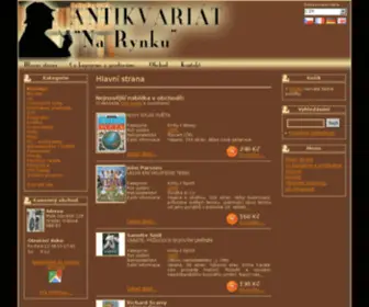 Antiknarynku.cz(Antikvariát Na Rynku) Screenshot