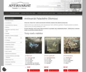 Antikvariat-OL.cz(Úvod) Screenshot