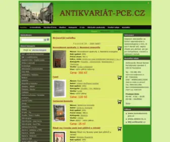 Antikvariat-Pce.cz(Antikvariát) Screenshot