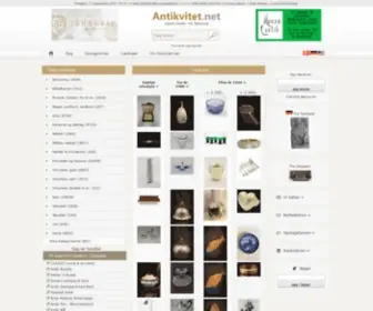 Antikvitet.net(Antik & Design fra Danmark) Screenshot