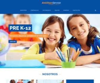 Antillianservice.com(Ayudamos a educar) Screenshot