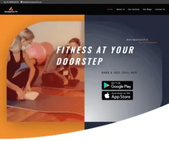 Antimatterfit.com(Antimatter Fit) Screenshot