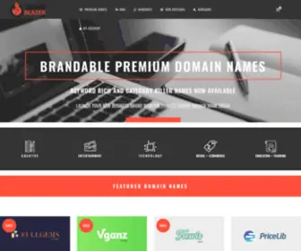 Antimony.us(BrandBlazer Short Catchy Brandable and Keyword Rich Domain Names) Screenshot