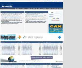 Antimonynet.com(AntimonyNet) Screenshot