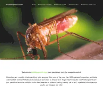 Antimosquito10.com(Antimosquito 10) Screenshot