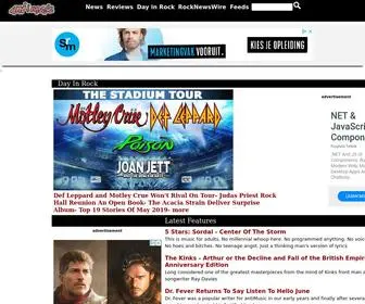 Antimusic.com(Daily rock music news) Screenshot