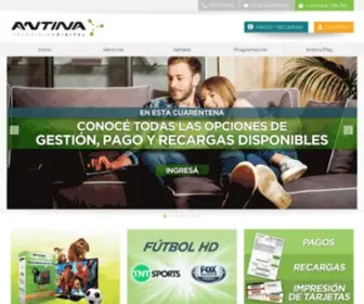 Antina.com.ar(Televisión Digital HD) Screenshot