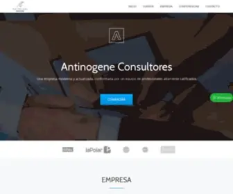 Antinogeneconsultores.cl(Antinogene Consultores) Screenshot