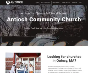 Antiochchurchquincy.org(Churches in Quincy MA) Screenshot