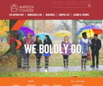Antiochcollege.org(Antioch College) Screenshot