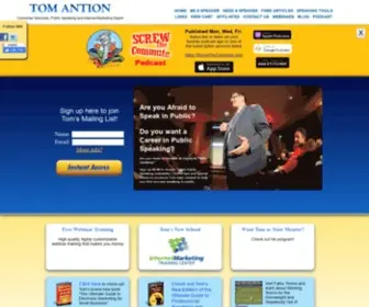 Antion.com(Presentation Skills) Screenshot