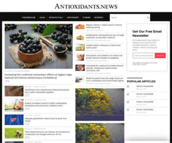 Antioxidants.news(Antioxidants News) Screenshot