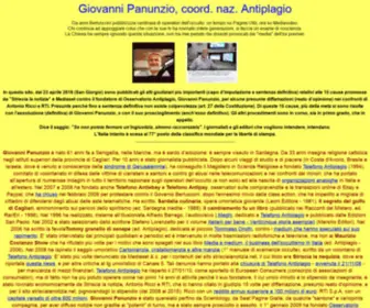 Antiplagio.org(Giovanni panunzio) Screenshot