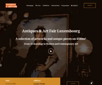 Antiquaires.lu(Salon des Antiquaires) Screenshot