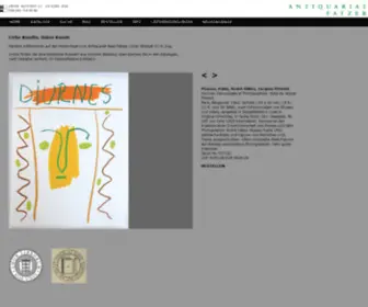 Antiquariat-Fatzer.ch(ANTIQUARIAT FATZER ZUG) Screenshot