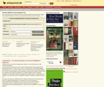 Antiquariat.de(BÃŒcher) Screenshot