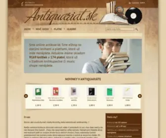 Antiquariat.sk(Antikvariát) Screenshot